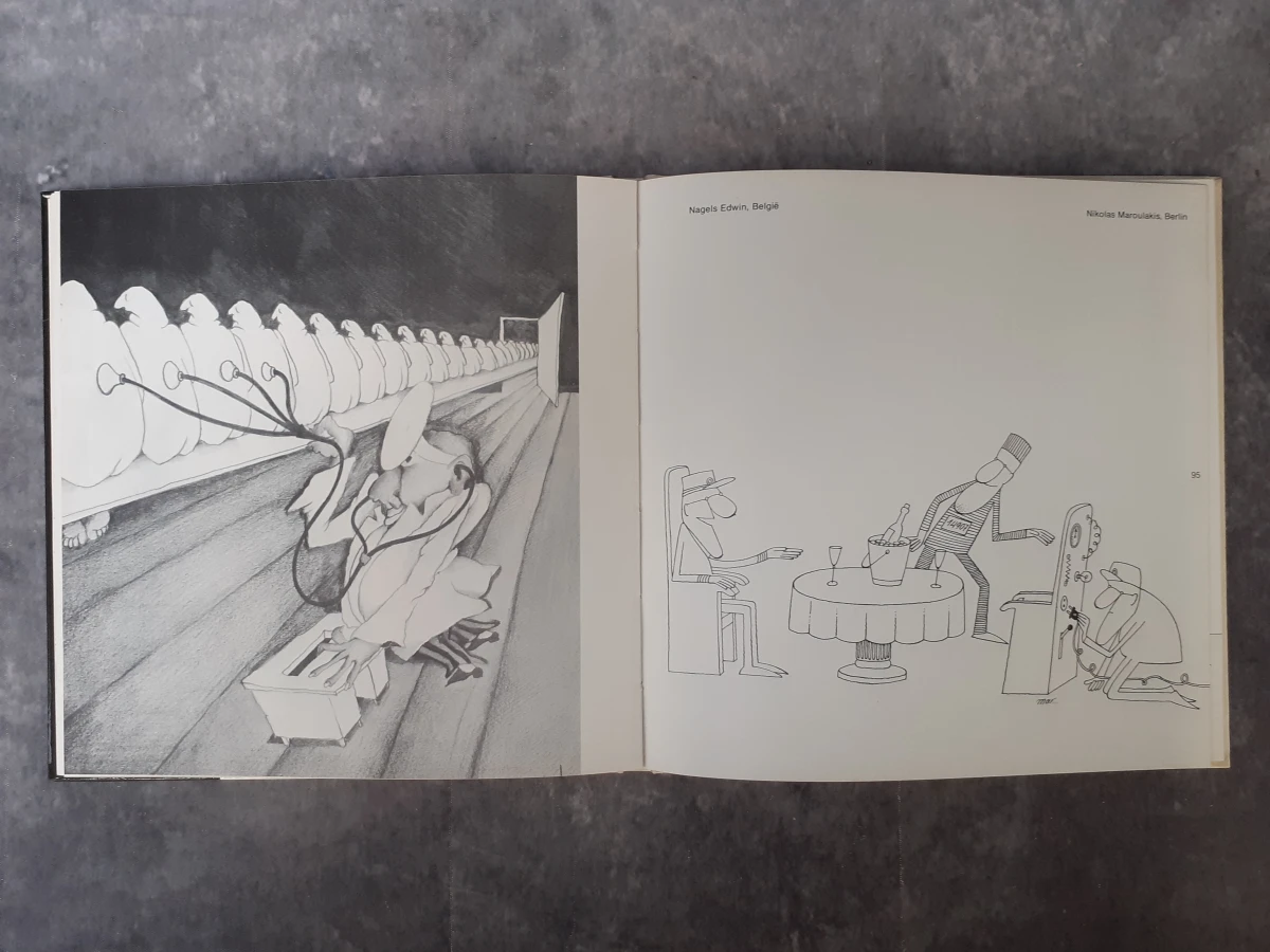 Boek: Verzamling cartoonboekjes van het Internationaal Cartoonfestival Knokke-Heist - foto 6