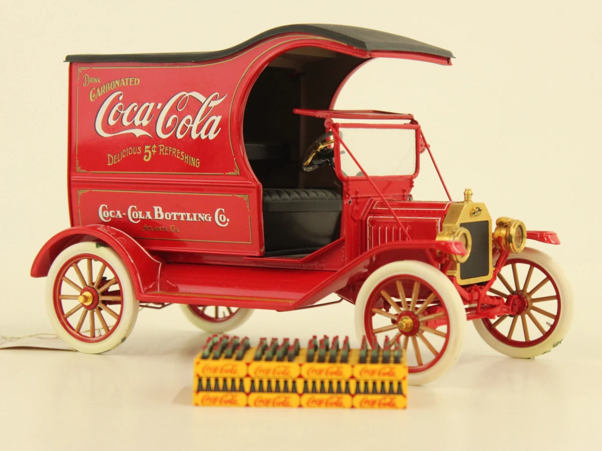 Franklin Mint Ford Model-T Delivery 'Coca-Cola' bezorgwagen - 1.16