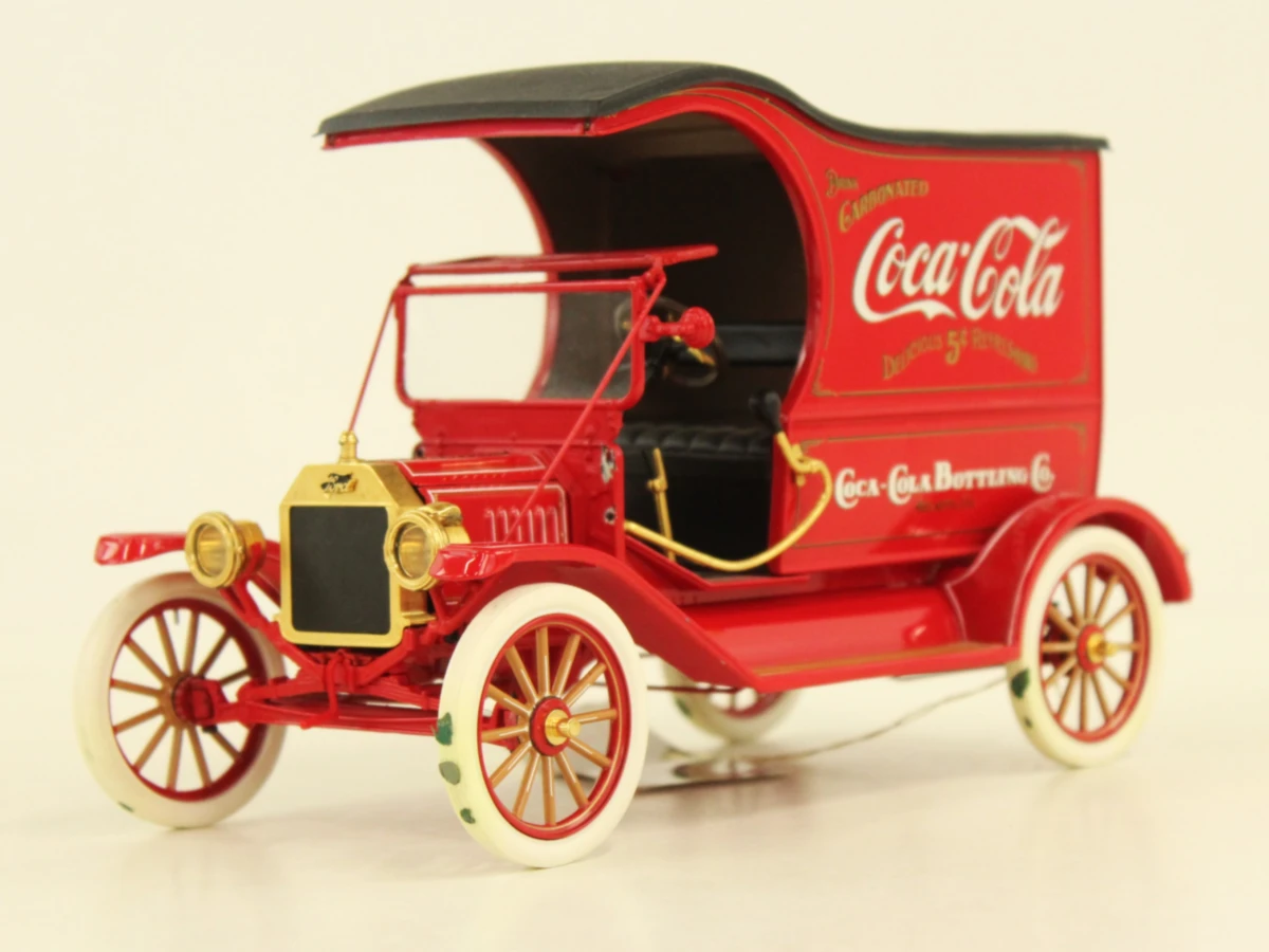 Franklin Mint Ford Model-T Delivery 'Coca-Cola' bezorgwagen - 1.16
