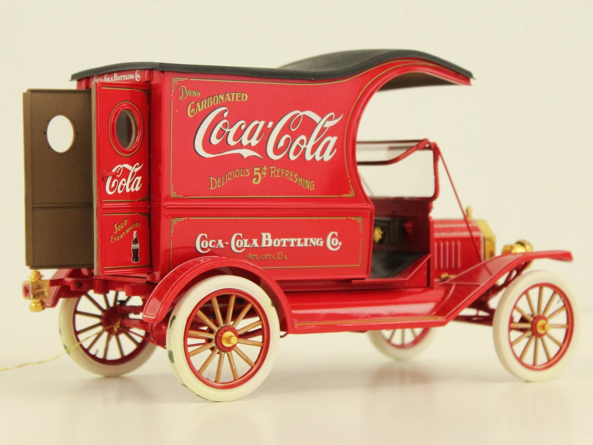 Franklin Mint Ford Model-T Delivery 'Coca-Cola' bezorgwagen - 1.16