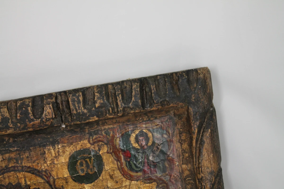 Handgeschilderd oosters-orthodox icoon