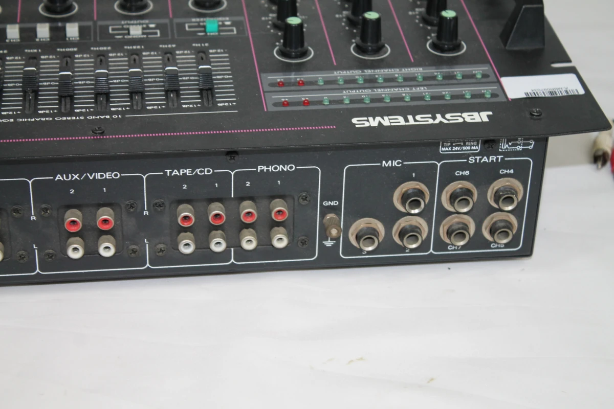 JB Systems MX09 Professional DJ Sound Mixer