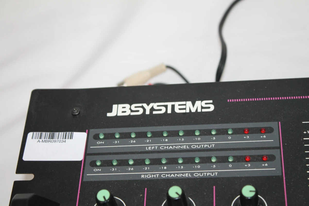JB Systems MX09 Professional DJ Sound Mixer