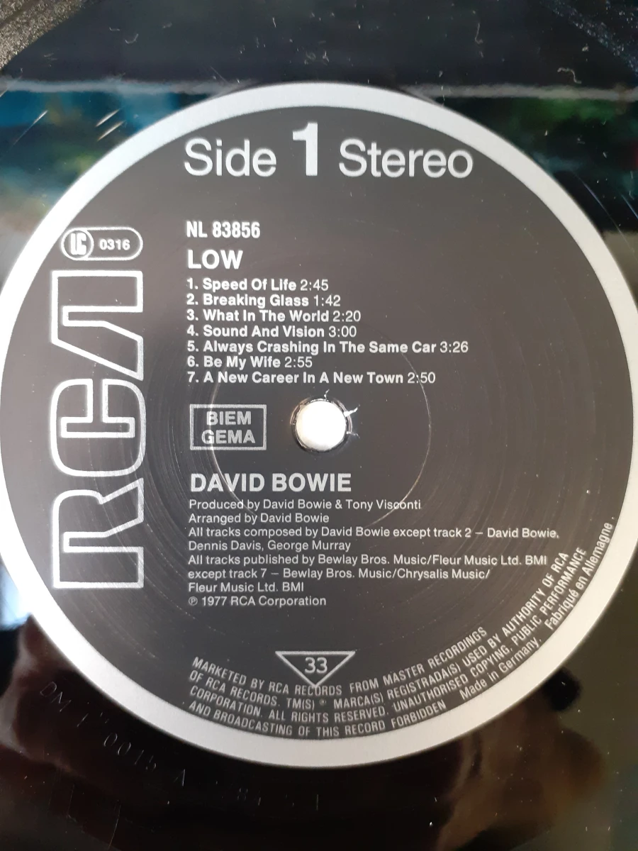 Vinyl: David Bowie - Low - foto 3