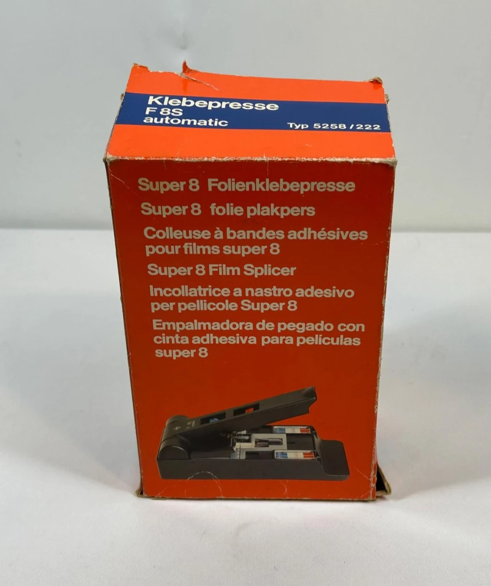 Agfa automatische filmklem voor 8mm film