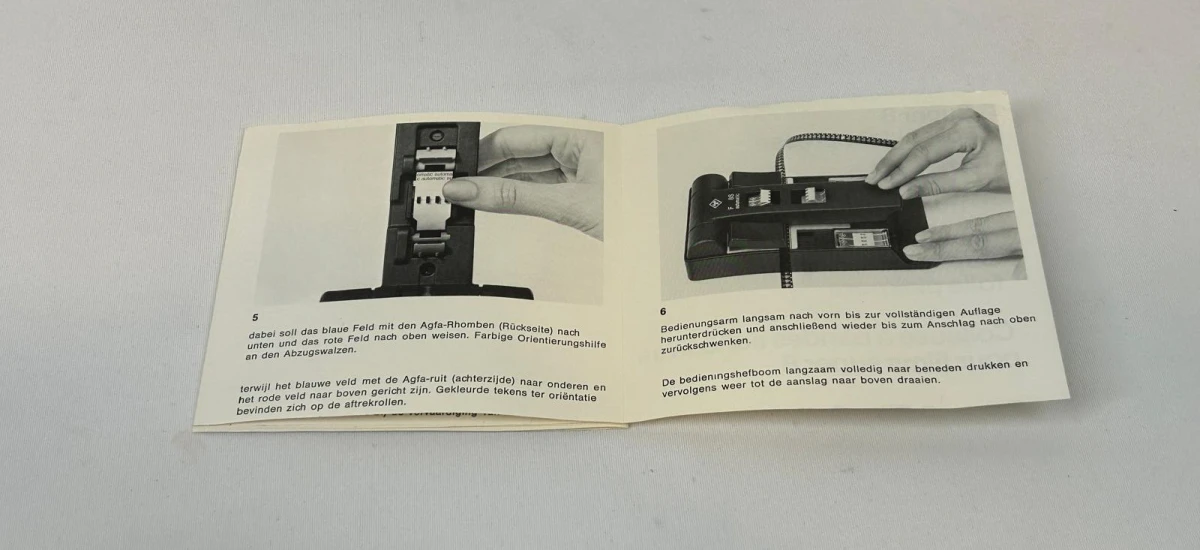 Agfa automatische filmklem voor 8mm film