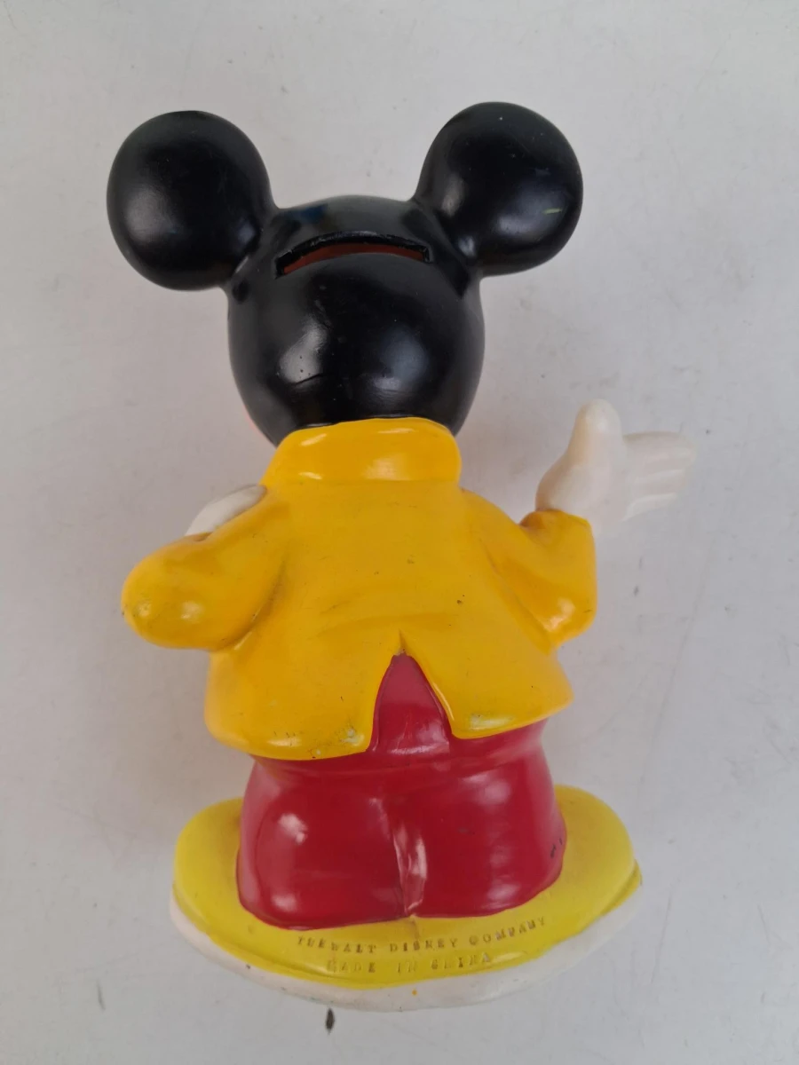 Vintage Mickey en Minnie Mouse spaarpotten