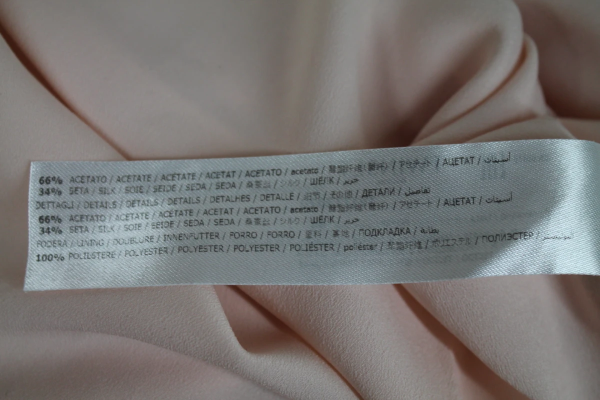 Lichtroze damesjurk met elastische taille - Twinset