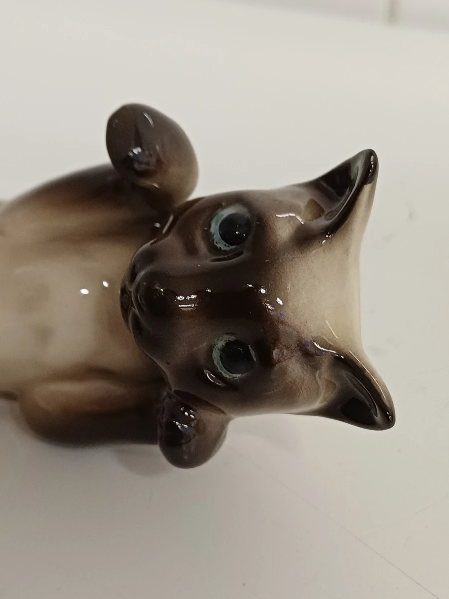 Beswick - Siamese kat en muis