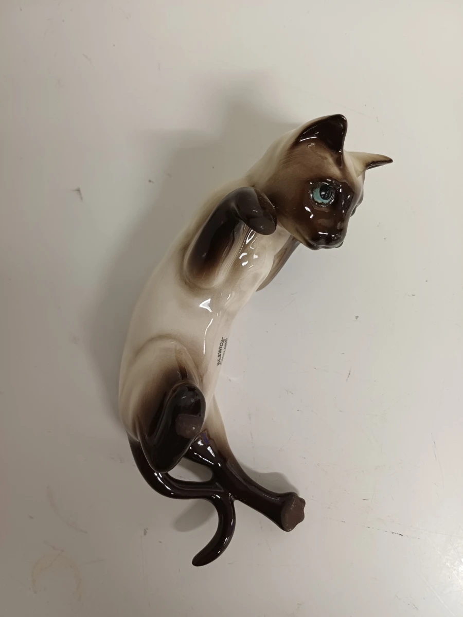 Beswick - Siamese kat en muis