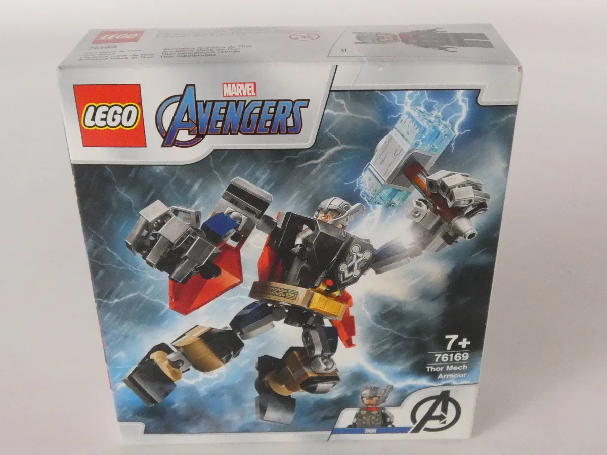 Lego opbergdozen + Ultra Agents en Marvel set