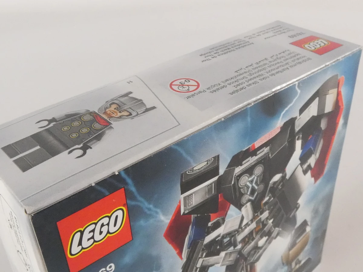 Lego opbergdozen + Ultra Agents en Marvel set