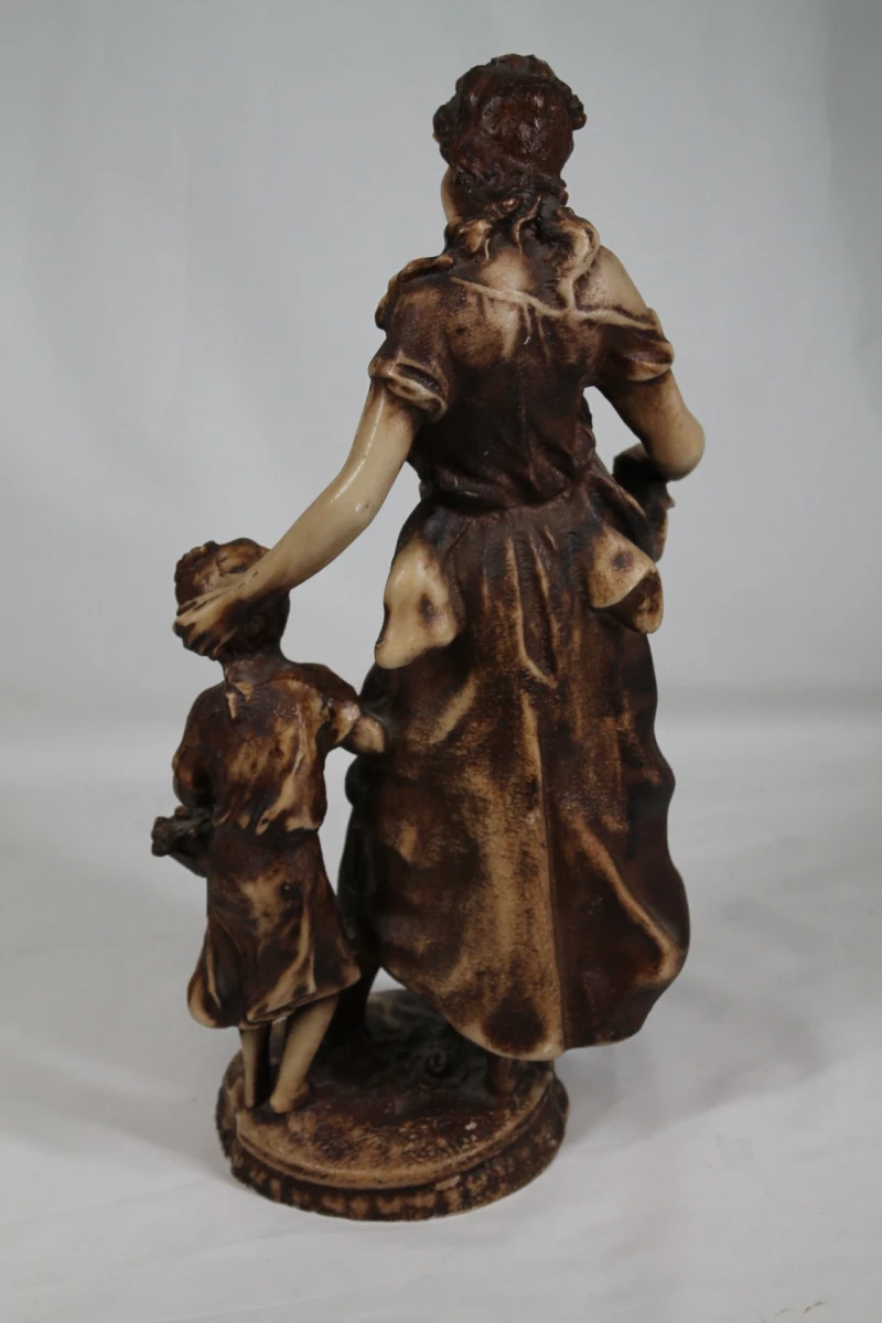 Reproductie Sculptuur Moeder met Kind (Hippolyte François Moreau)