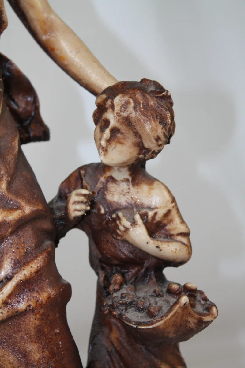 Reproductie Sculptuur Moeder met Kind (Hippolyte François Moreau)
