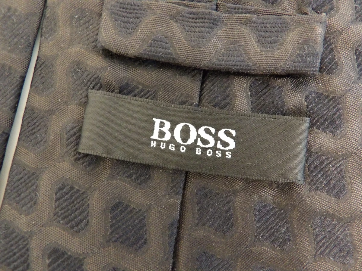 100% zijde Hugo Boss stropdas