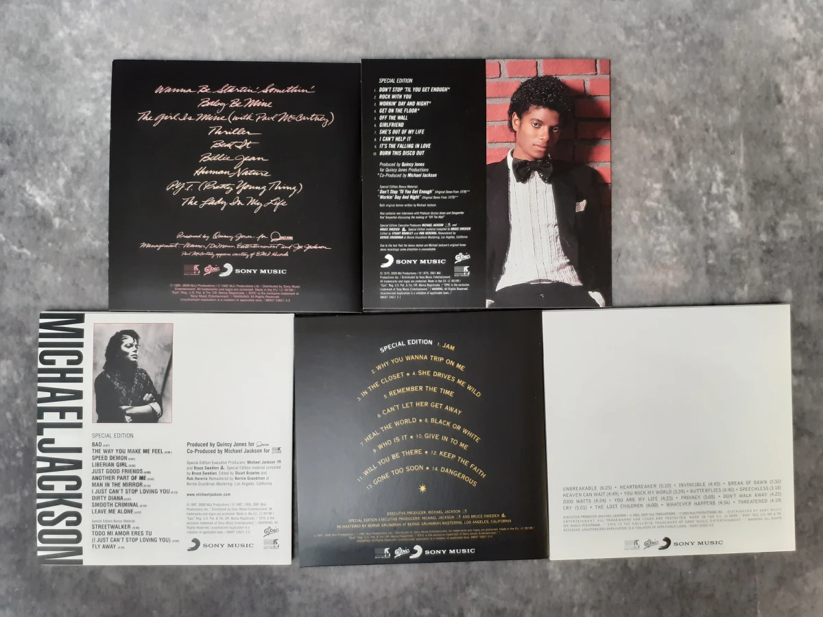 CD: Michael Jackson – The Collection Box Set + 2 biografische boeken - foto 12