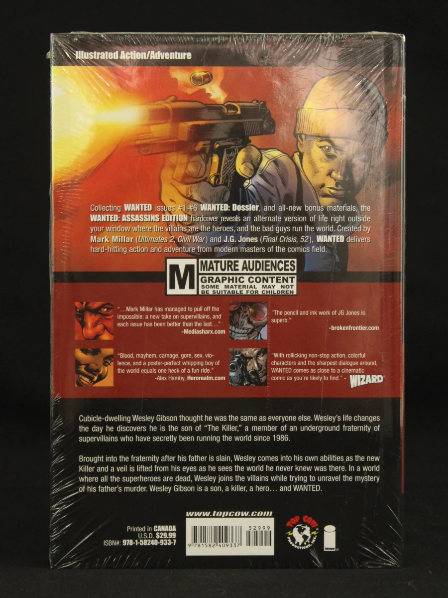 Wanted Assassin's Edition - Verzegelde Collector's Comic