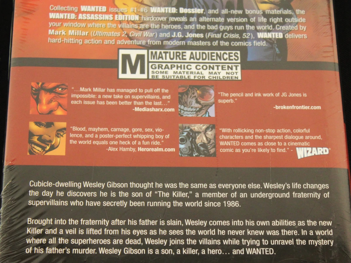 Wanted Assassin's Edition - Verzegelde Collector's Comic