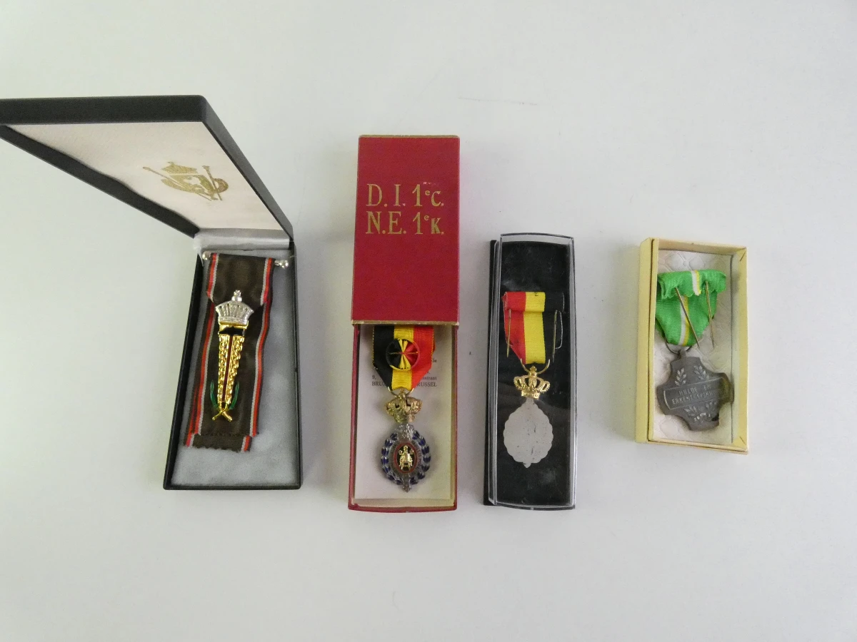 Collectie Belgische en internationale onderscheidingen, medailles en eretekens