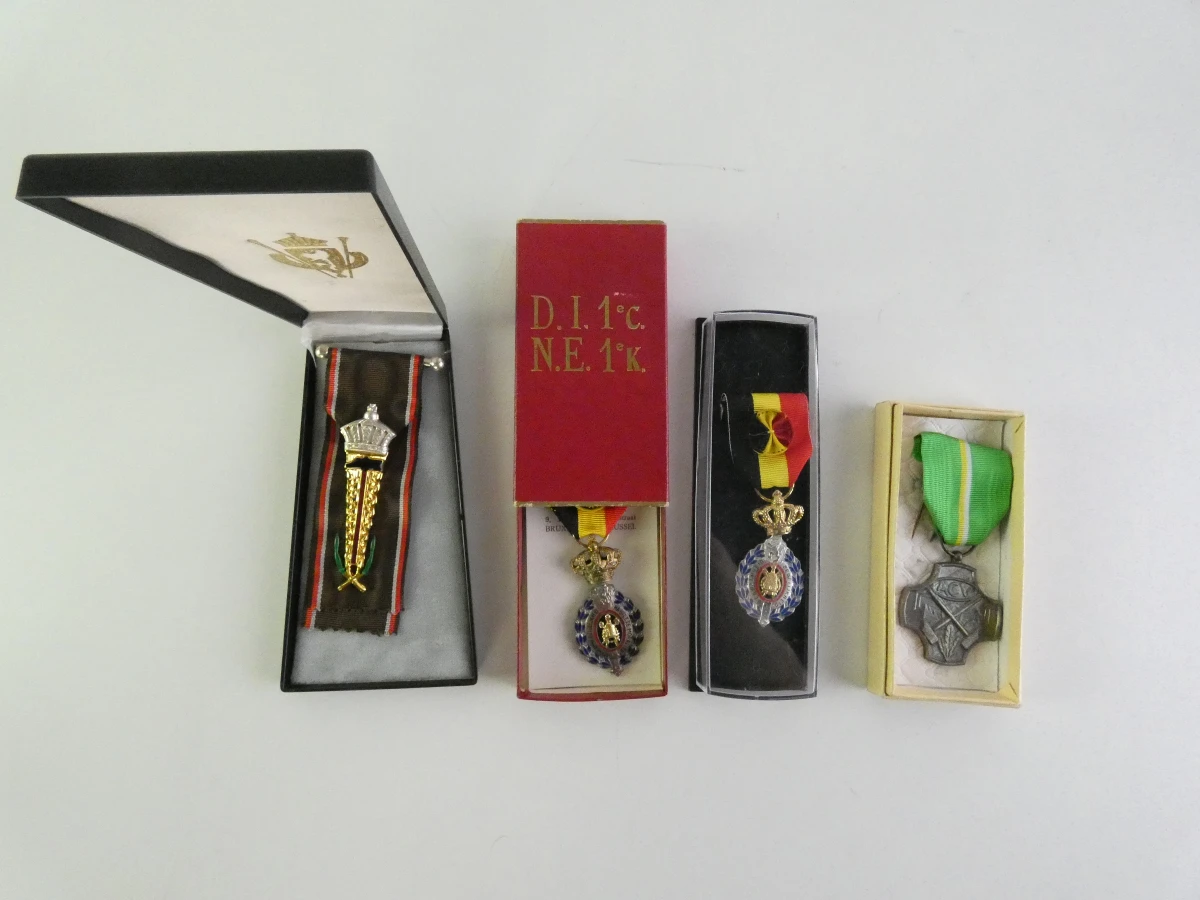 Collectie Belgische en internationale onderscheidingen, medailles en eretekens