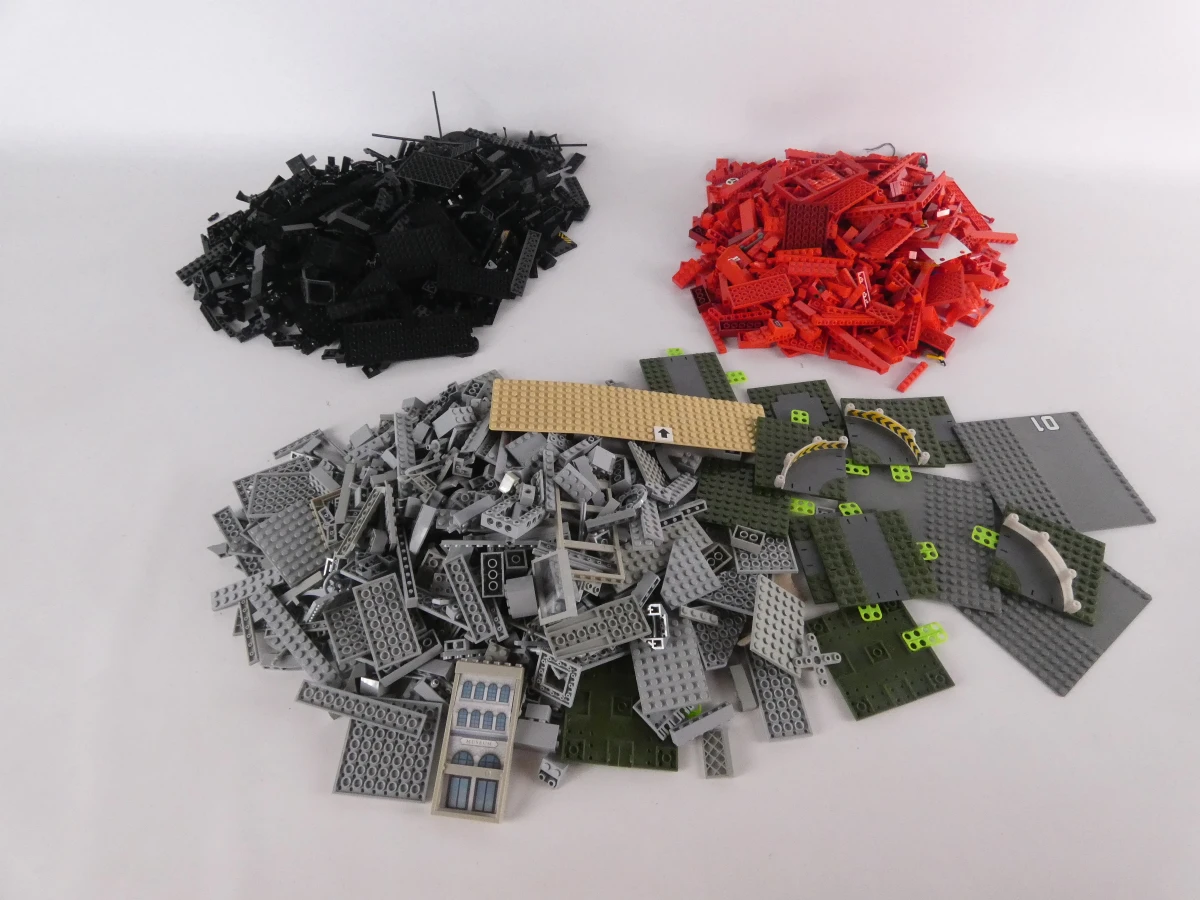 LEGO-steentjes gesorteerd op kleur!