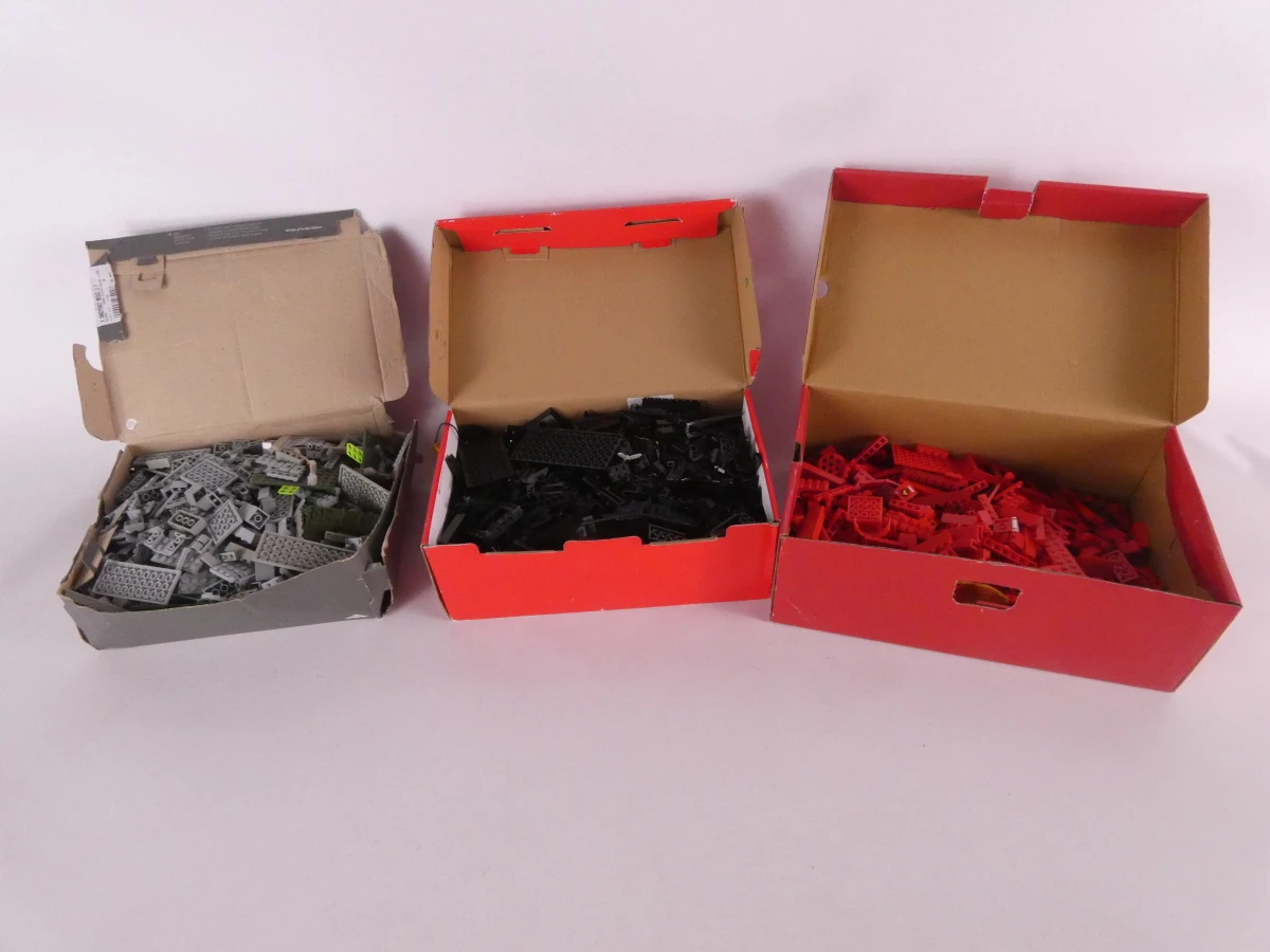 LEGO-steentjes gesorteerd op kleur!