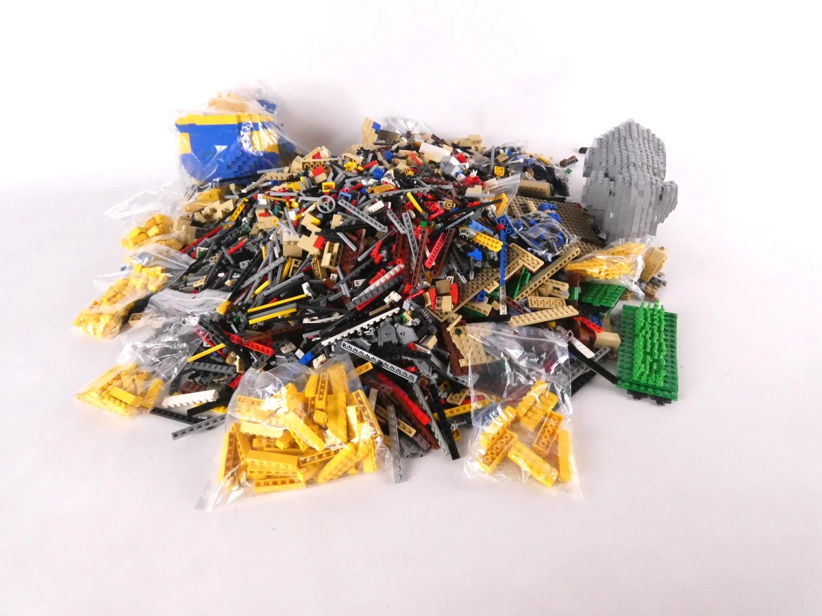 Groot lot Lego onderdelen + olifant