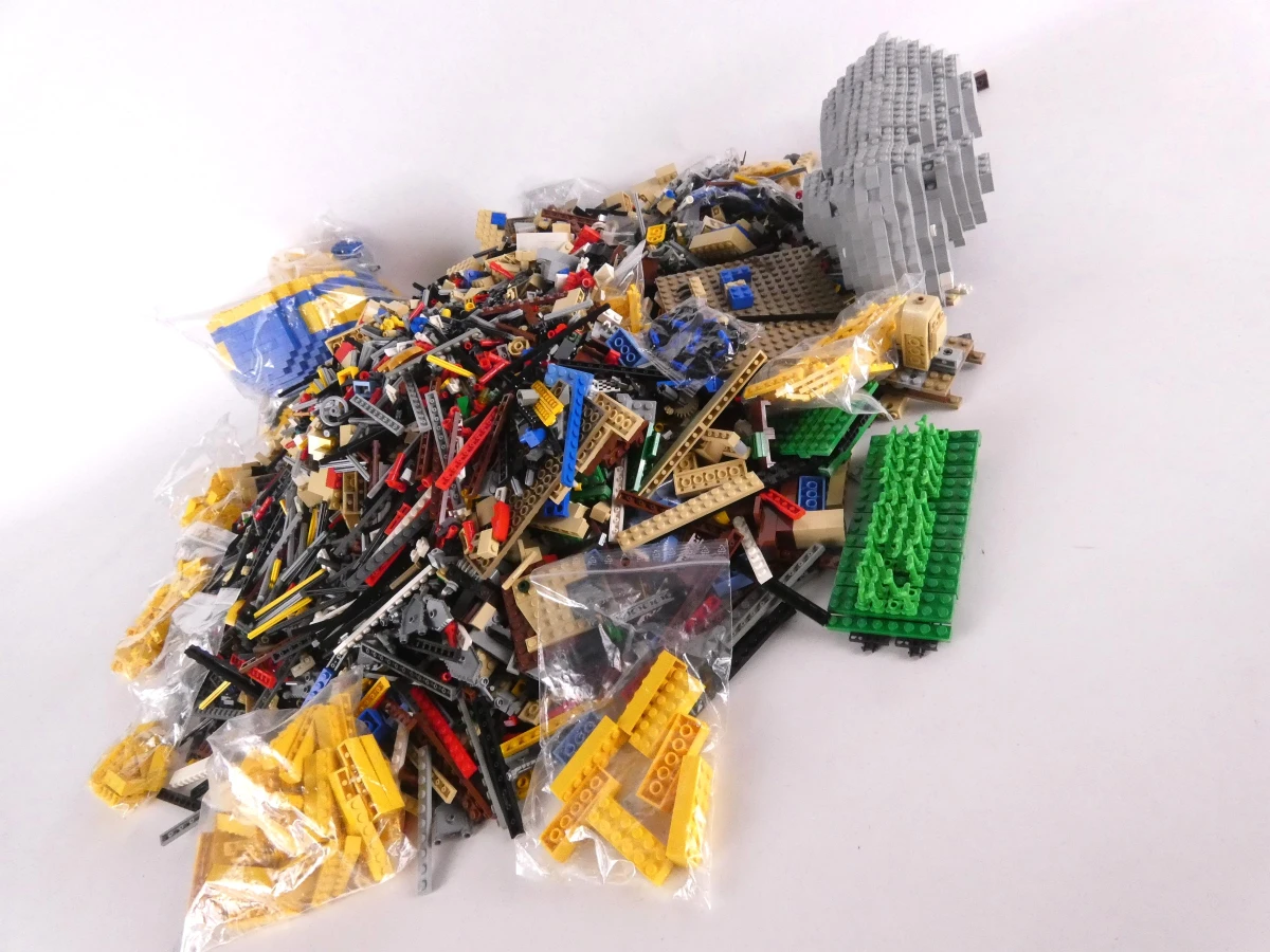 Groot lot Lego onderdelen + olifant
