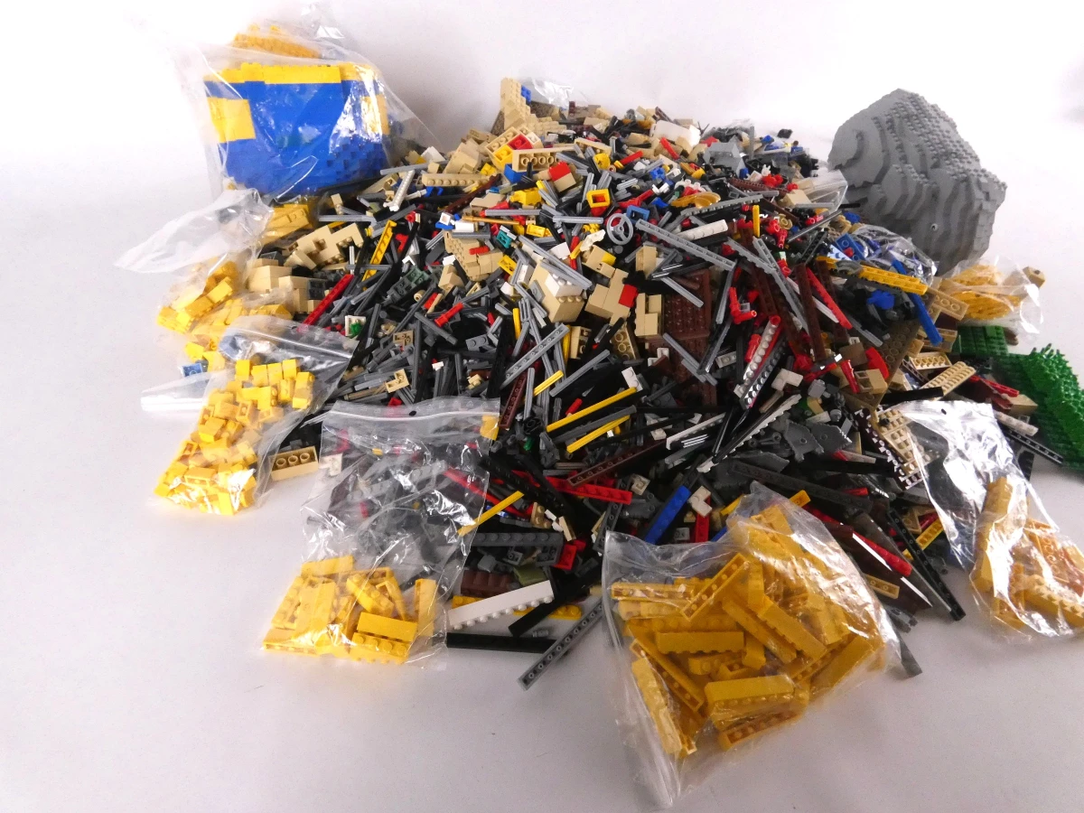 Groot lot Lego onderdelen + olifant