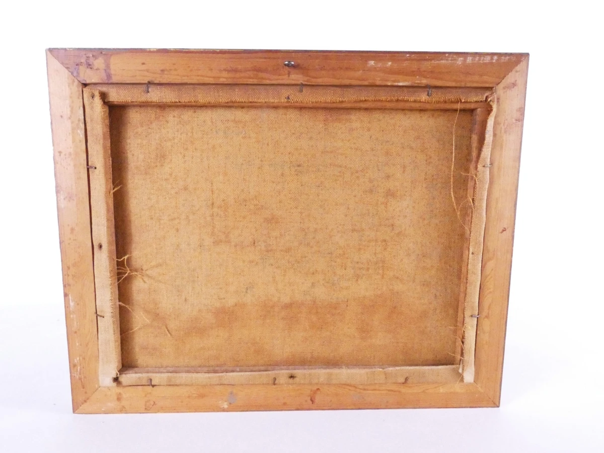 Vintage olieverfschilderij - gesigneerd
