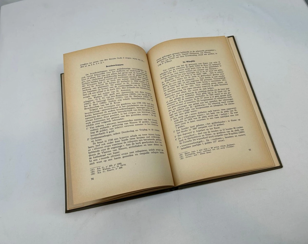 Geschiedenis van Ninove - Boek van H. Vangassen