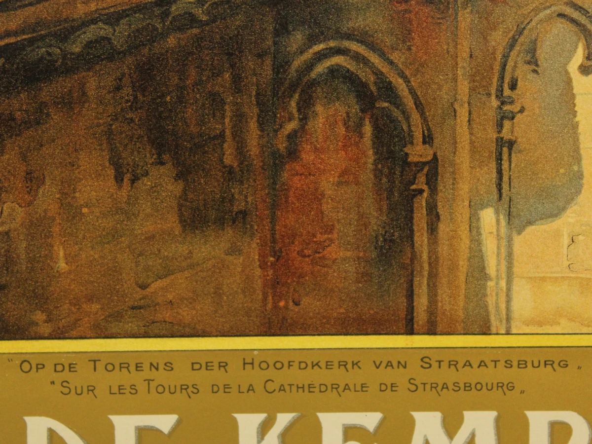 3 antieke litho's Elixir De Kempenaar - Louis Titz & Ernest Godfrinon