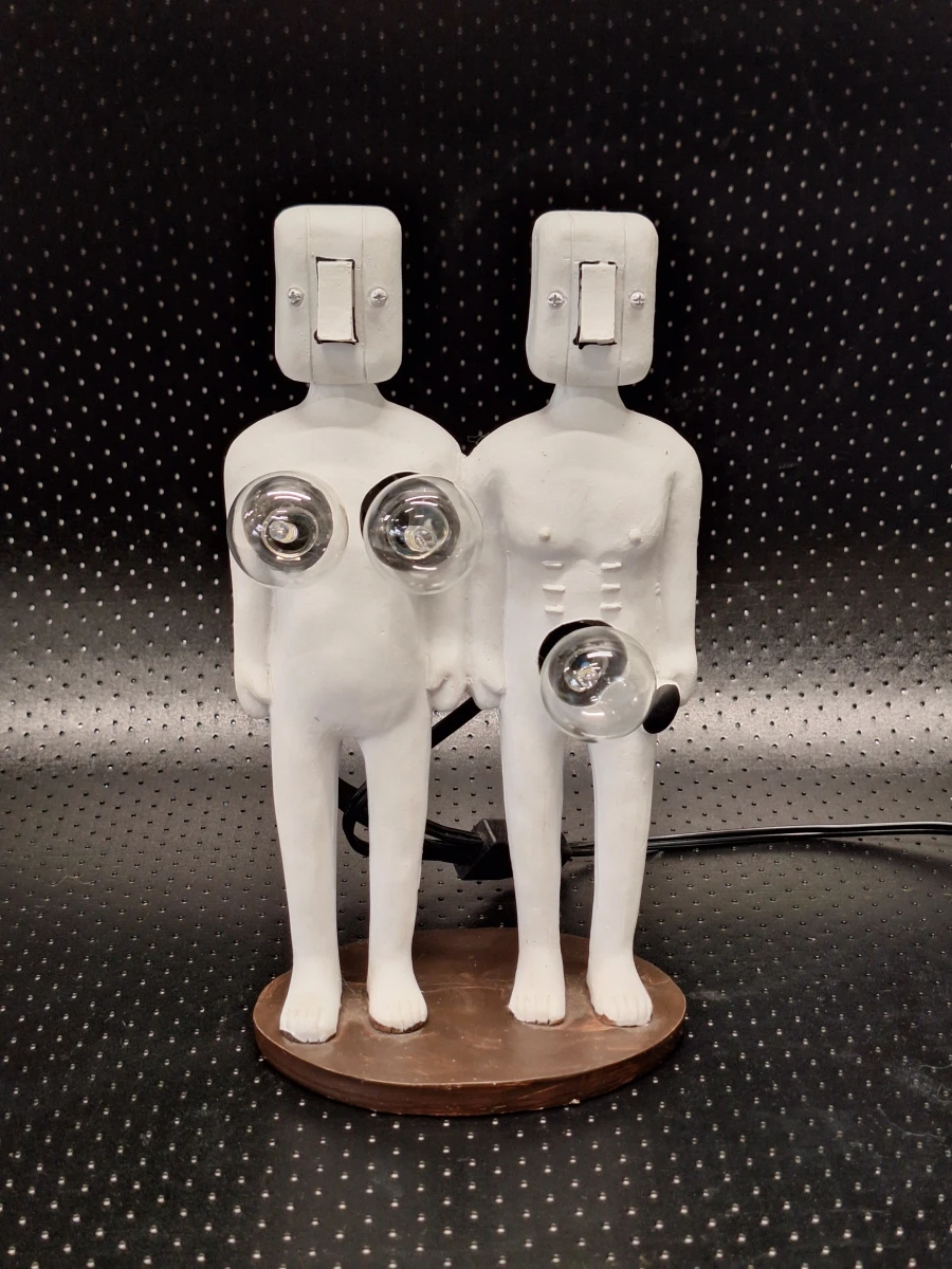 BodyBulbs "Adam & Eve" tafellamp - Speels designobject met artistieke knipoog