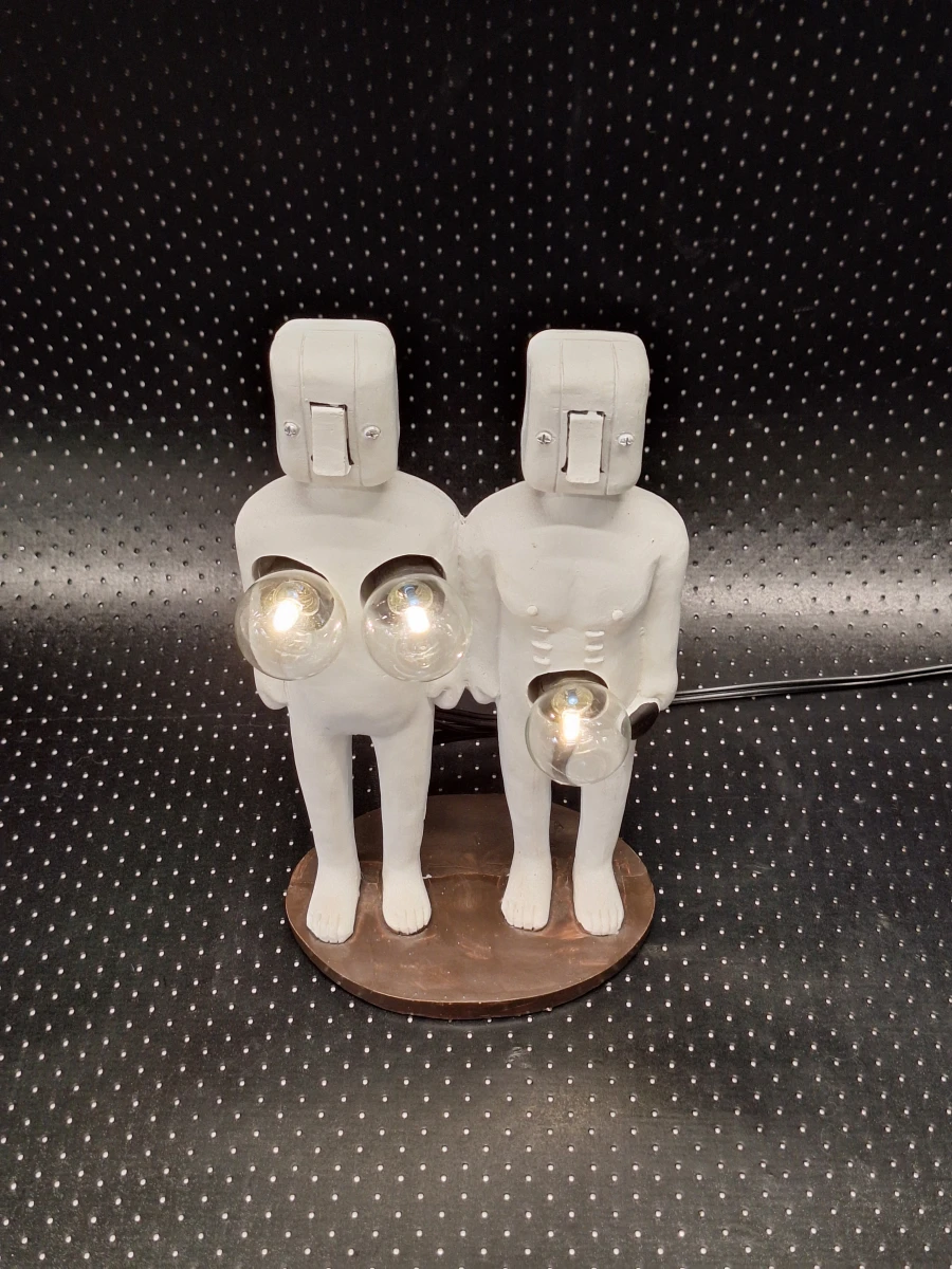 BodyBulbs "Adam & Eve" tafellamp - Speels designobject met artistieke knipoog