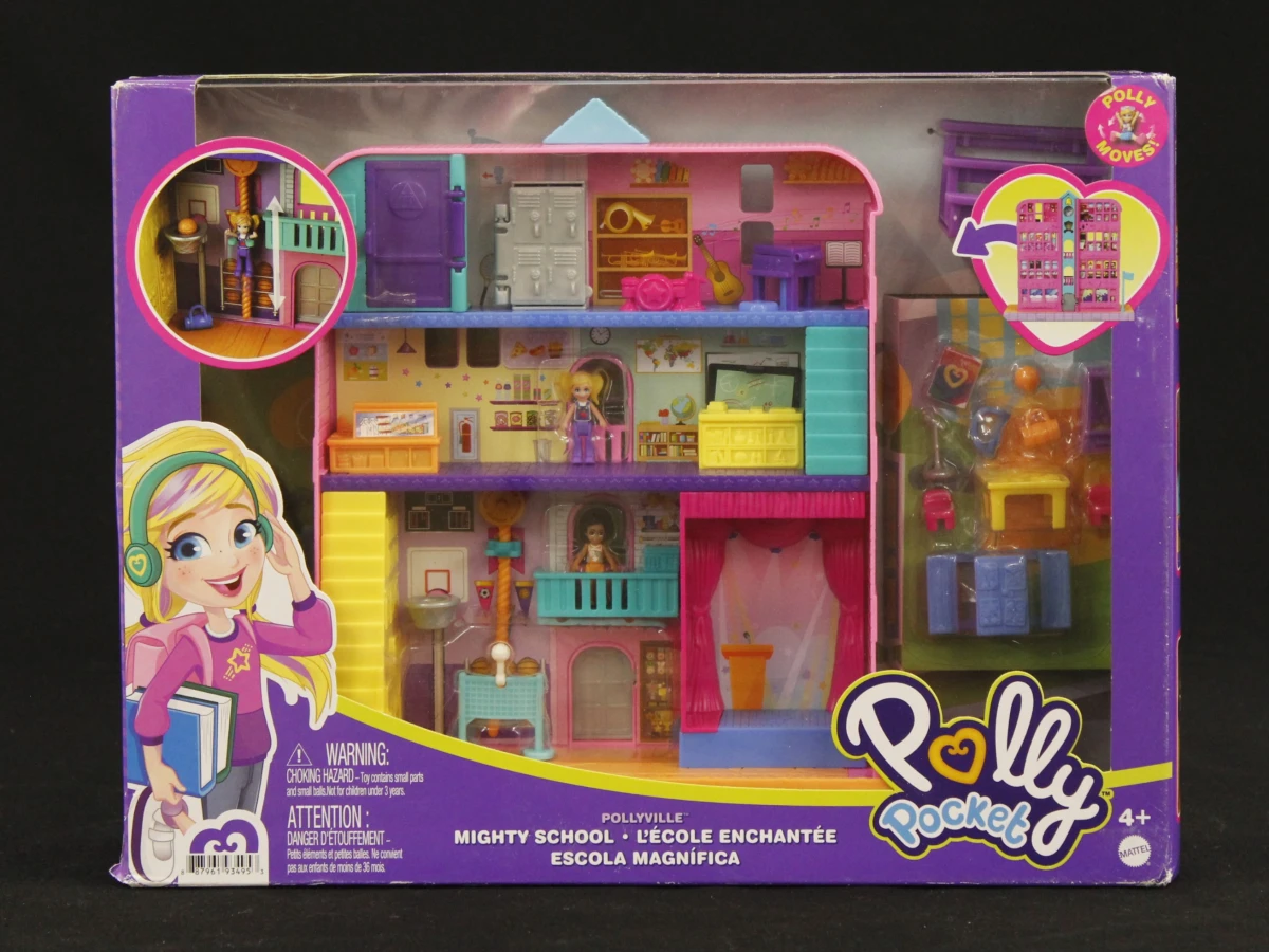 Polly Pocket Mighty School speelset