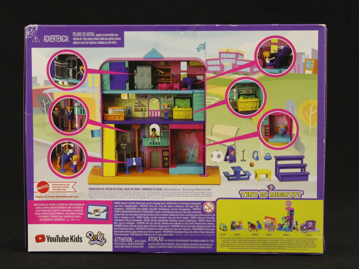 Polly Pocket Mighty School speelset