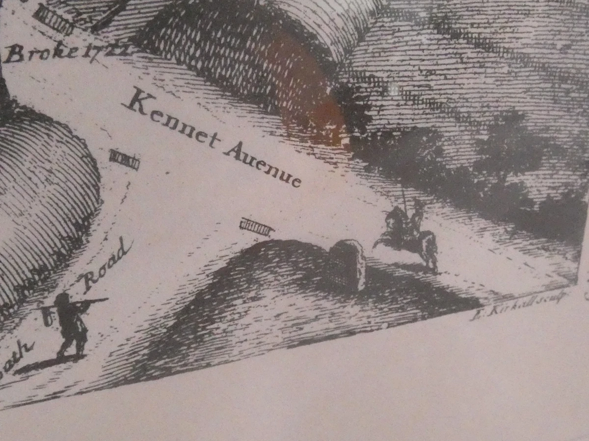Avebury  kaart-gravure, 18e eeuw, W. Stukeley