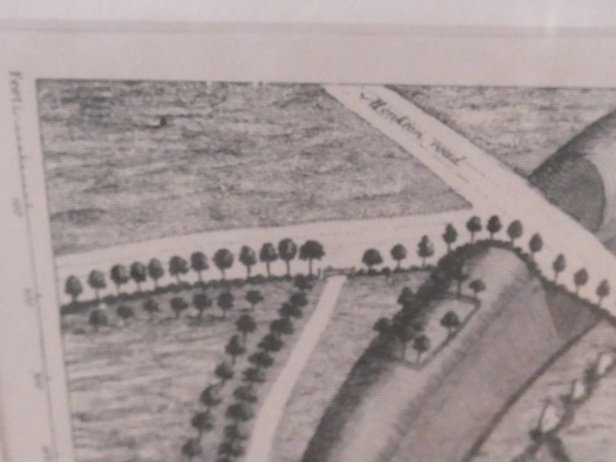 Avebury  kaart-gravure, 18e eeuw, W. Stukeley