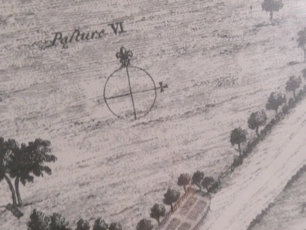 Avebury  kaart-gravure, 18e eeuw, W. Stukeley