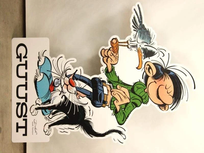 Guust Flater display in O.V.P. - Delaf naar Franquin