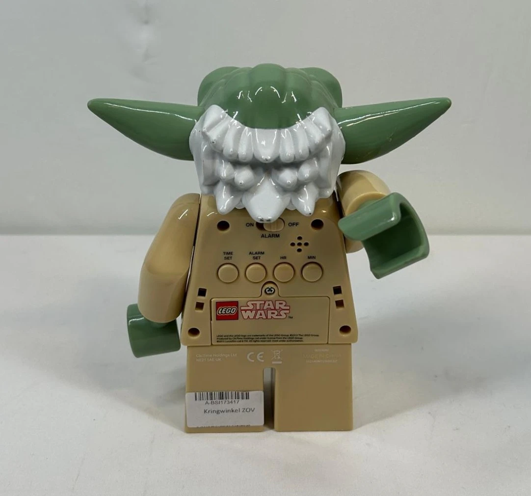 LEGO Star Wars Yoda wekker