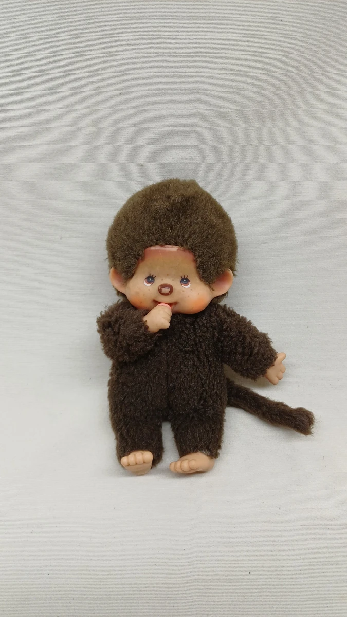 Set van 4 vintage Monchhichi poppen