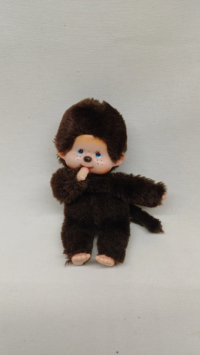 Set van 4 vintage Monchhichi poppen