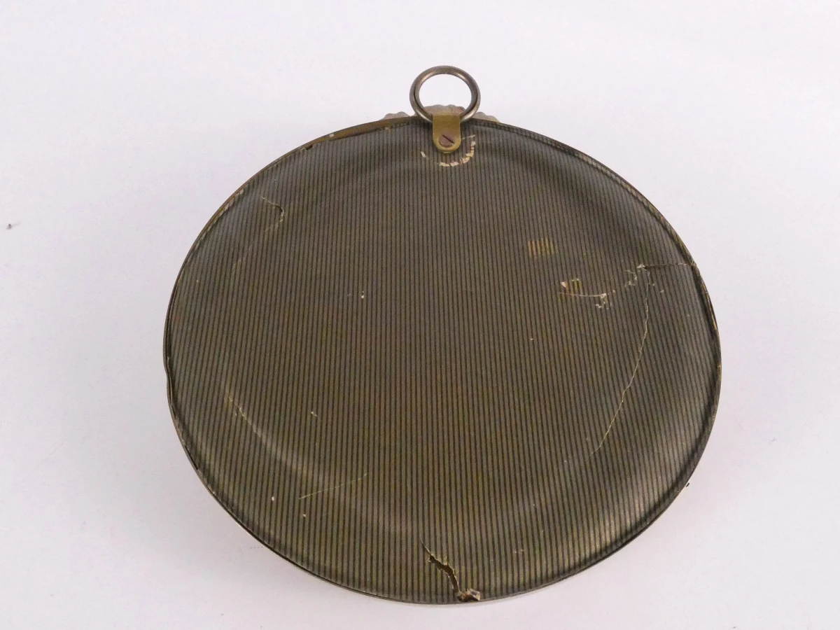 Decoratieve ronde wandspiegel