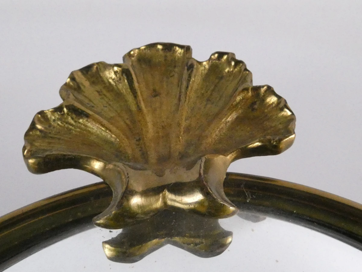 Decoratieve ronde wandspiegel