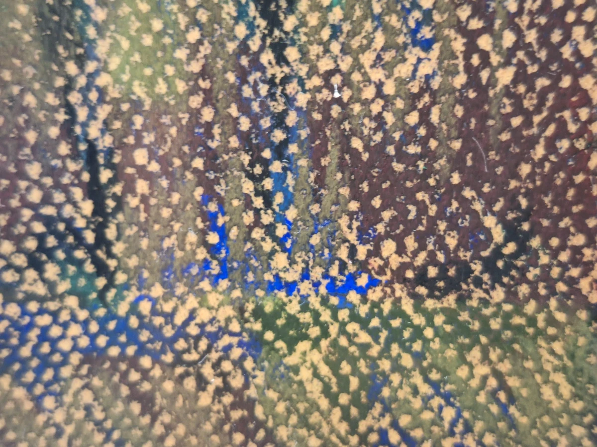 Sfeervol impressionistisch boslandschap in pastel - gesigneerd en gedateerd 1991