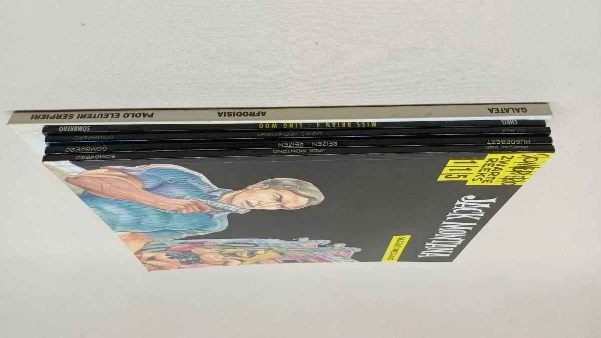 Collectie van  5 erotische stripboeken