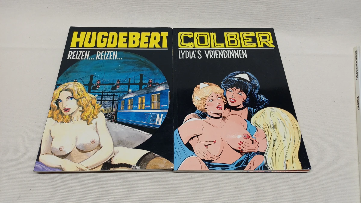 Collectie van  5 erotische stripboeken