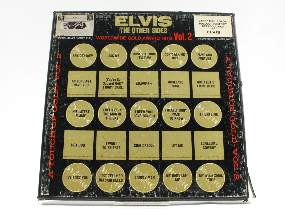 Lot Elvis Presley LP's [3]