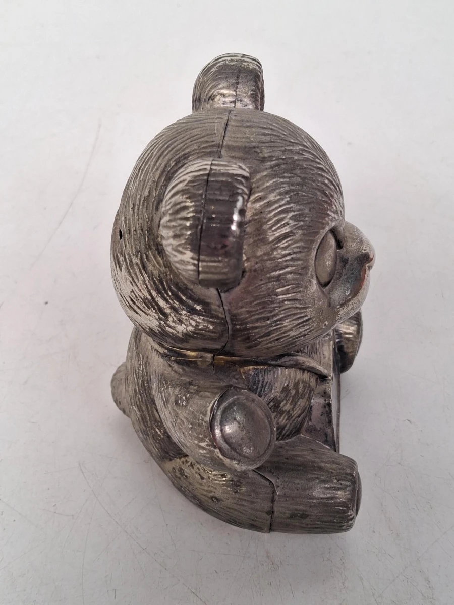 Vintage metalen spaarpot